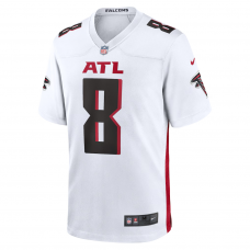 Kyle Pitts Sr. Atlanta Falcons Nike White Game Jersey White Kyle Pitts Sr. Atlanta Falcons Nike White Game Jersey White