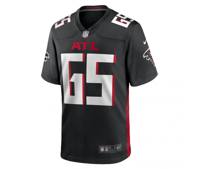 Matthew Bergeron Atlanta Falcons Nike Team Game Jersey Black