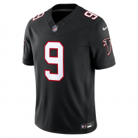 Michael Penix Jr. Atlanta Falcons Nike Alternate Throwback Vapor F.U.S.E. Stitched Limited Jersey Black