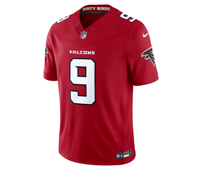 Michael Penix Jr. Atlanta Falcons Nike Team Vapor F.U.S.E. Stitched Limited Jersey Red