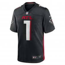 Number 1 Dad Atlanta Falcons Nike Game Jersey Black Number 1 Dad Atlanta Falcons Nike Game Jersey Black