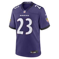 Adam Randall Baltimore Ravens Nike Team Game Jersey Purple Adam Randall Baltimore Ravens Nike Team Game Jersey Purple