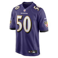 Adisa Isaac Baltimore Ravens Nike Team Game Jersey Purple