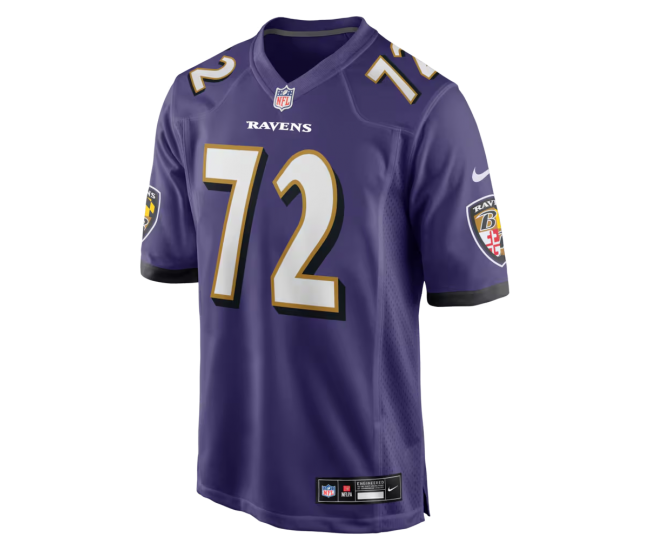 Andrew Vorhees Baltimore Ravens Nike Team Game Jersey Purple