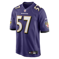 Bart Scott Baltimore Ravens Nike Game Retired Player Jersey Purple