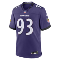 Calais Campbell Baltimore Ravens Nike Team Game Jersey Purple