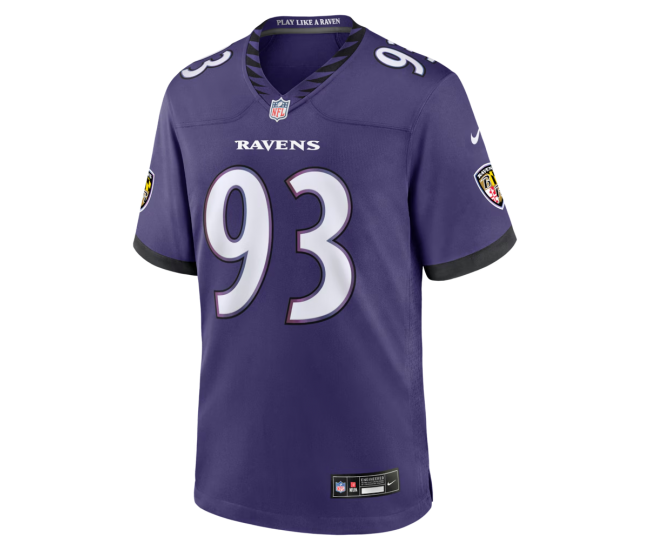 Calais Campbell Baltimore Ravens Nike Team Game Jersey Purple