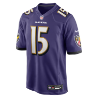 Cooper Rush Baltimore Ravens Nike Team Game Jersey Purple