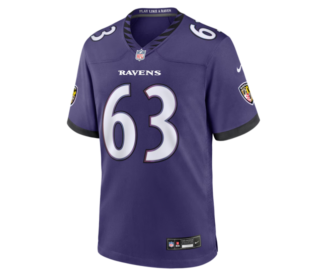 Danny Pinter Baltimore Ravens Nike Team Game Jersey Purple
