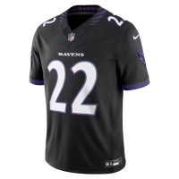 Derrick Henry Baltimore Ravens Nike Alternate Alternate Vapor F.U.S.E. Stitched Limited Jersey Black