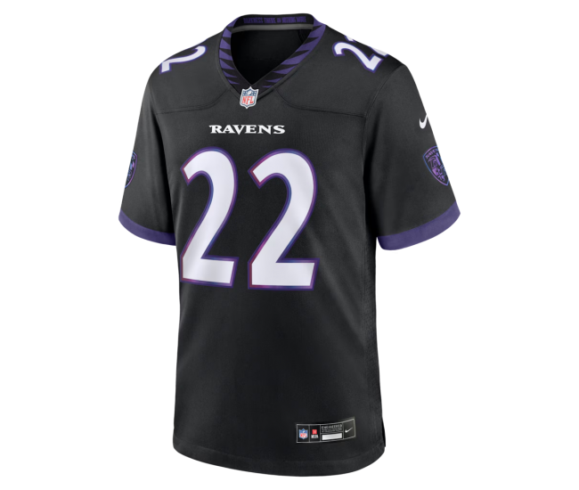 Derrick Henry Baltimore Ravens Nike Alternate Game Jersey Black