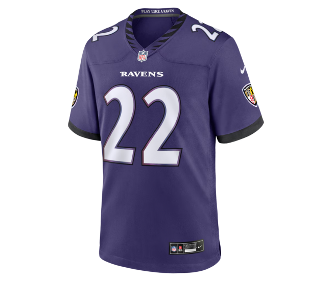 Derrick Henry Baltimore Ravens Nike Team Game Jersey Purple