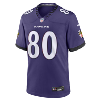 Durham Smythe Baltimore Ravens Nike Team Game Jersey Purple