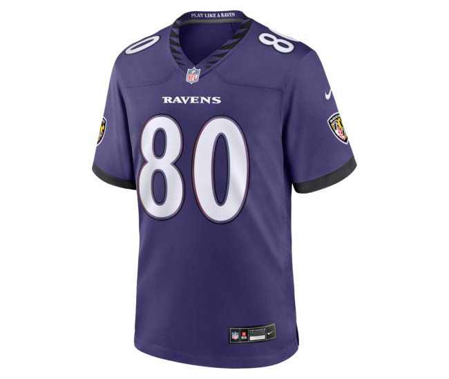 Durham Smythe Baltimore Ravens Nike Team Game Jersey Purple