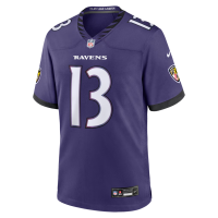 Elijah Sarratt Baltimore Ravens Nike Team Game Jersey Purple