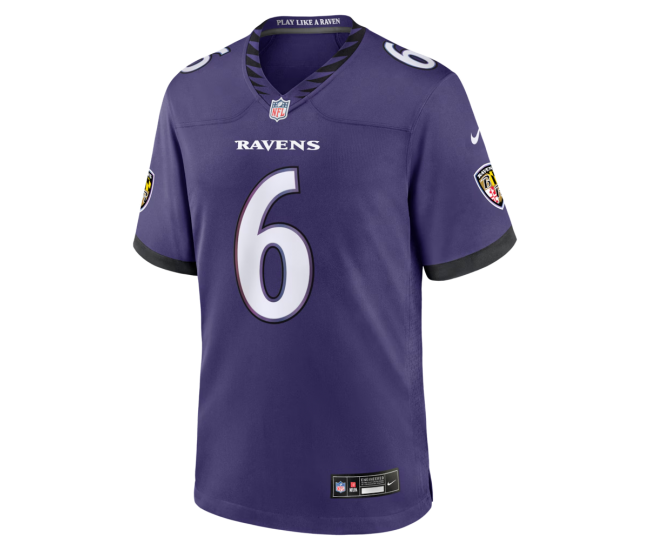 Ja'Kobi Lane Baltimore Ravens Nike Team Game Jersey Purple