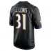 Jamal Lewis Baltimore Ravens Nike Retired Player Alternate Game Jersey Black
