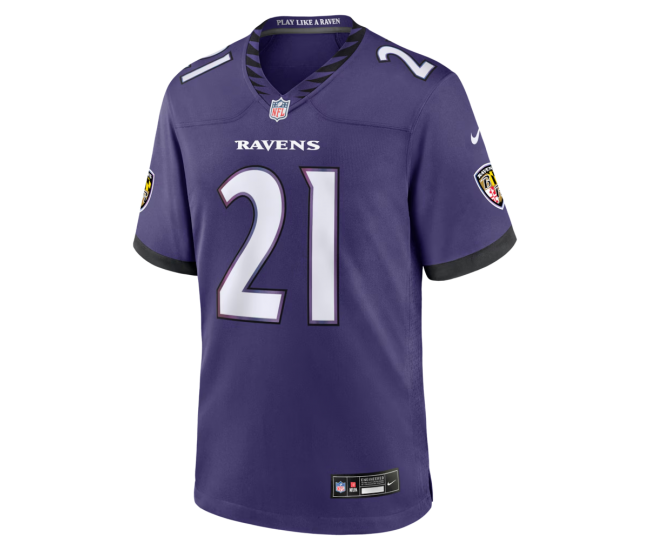 Jaylinn Hawkins Baltimore Ravens Nike Team Game Jersey Purple