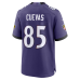Josh Cuevas Baltimore Ravens Nike Team Game Jersey Purple