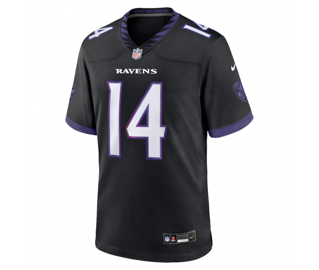 Kyle Hamilton Baltimore Ravens Nike Alternate Game Jersey Black