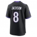 Lamar Jackson Baltimore Ravens Nike Alternate Game Jersey Black