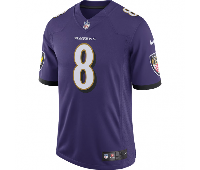 Lamar Jackson Baltimore Ravens Nike Speed Machine Limited Jersey Purple