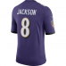 Lamar Jackson Baltimore Ravens Nike Speed Machine Limited Jersey Purple