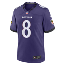Lamar Jackson Baltimore Ravens Nike Team Game Jersey Purple Lamar Jackson Baltimore Ravens Nike Team Game Jersey Purple