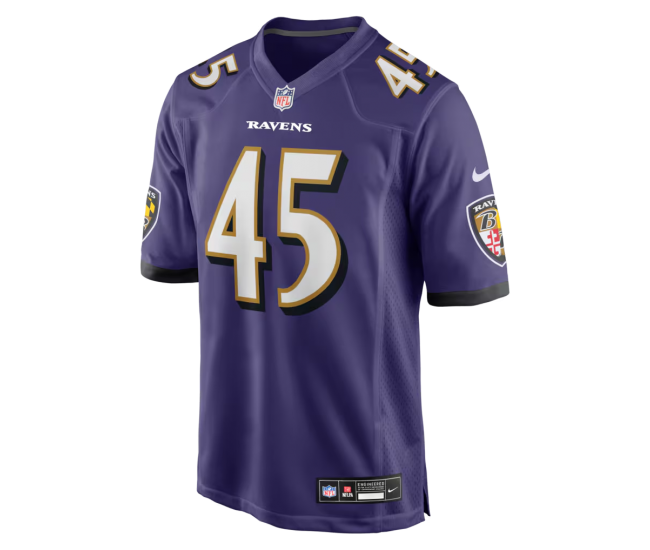 Mike Green Baltimore Ravens Nike Team Game Jersey Purple