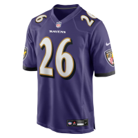 Rasheen Ali Baltimore Ravens Nike Team Game Jersey Purple