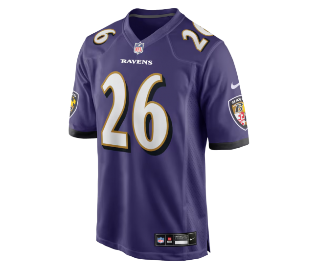 Rasheen Ali Baltimore Ravens Nike Team Game Jersey Purple