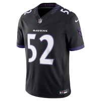 Ray Lewis Baltimore Ravens Nike Alternate Vapor F.U.S.E. Stitched Retired Player Limited Jersey Black