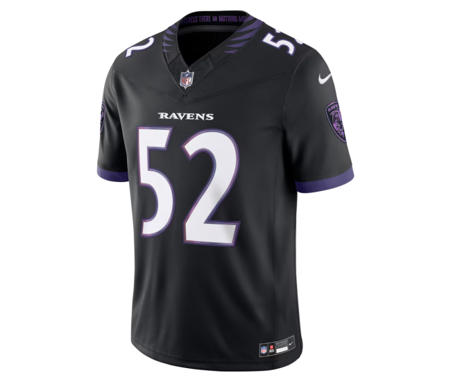 Ray Lewis Baltimore Ravens Nike Alternate Vapor F.U.S.E. Stitched Retired Player Limited Jersey Black