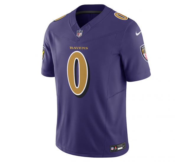 Roquan Smith Baltimore Ravens Nike Alternate 2 Vapor F.U.S.E. Limited Jersey Purple