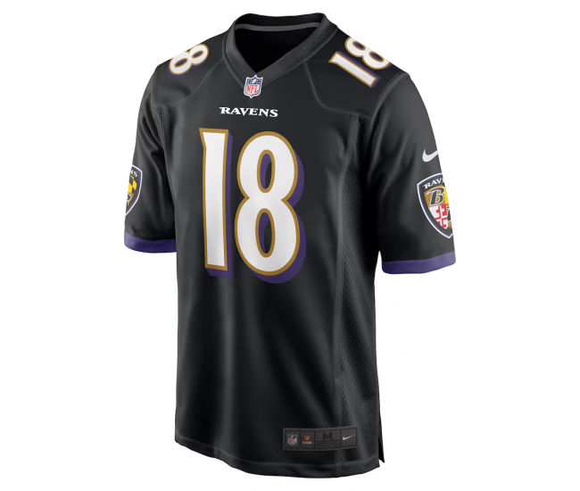 Roquan Smith Baltimore Ravens Nike Alternate Game Jersey 18 Black