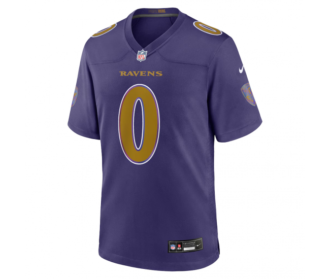 Roquan Smith Baltimore Ravens Nike Alternate Game Jersey Purple