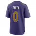 Roquan Smith Baltimore Ravens Nike Alternate Game Jersey Purple