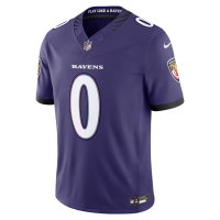 Roquan Smith Baltimore Ravens Nike Team Vapor F.U.S.E. Stitched Limited Jersey Purple