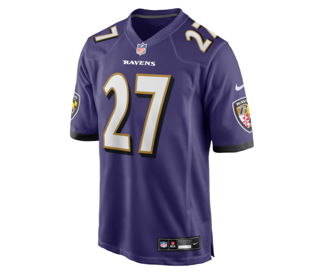 T.J. Tampa Baltimore Ravens Nike Team Game Jersey Purple