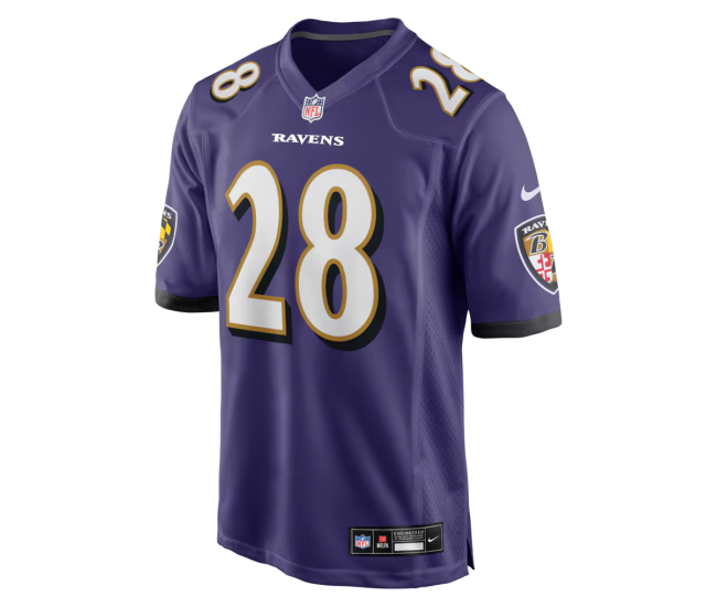 Taven Bryan Baltimore Ravens Nike Team Game Jersey Purple