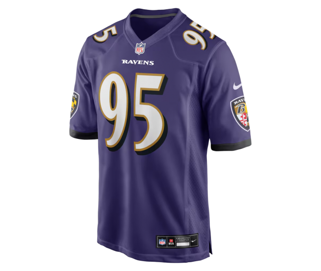Tavius Robinson Baltimore Ravens Nike Team Game Jersey Purple