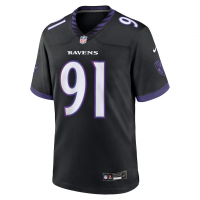 Trey Hendrickson Baltimore Ravens Nike Alternate Game Jersey Black
