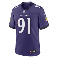 Trey Hendrickson Baltimore Ravens Nike Team Game Jersey Purple
