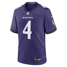 Zay Flowers Baltimore Ravens Nike Team Game Jersey Purple Zay Flowers Baltimore Ravens Nike Team Game Jersey Purple