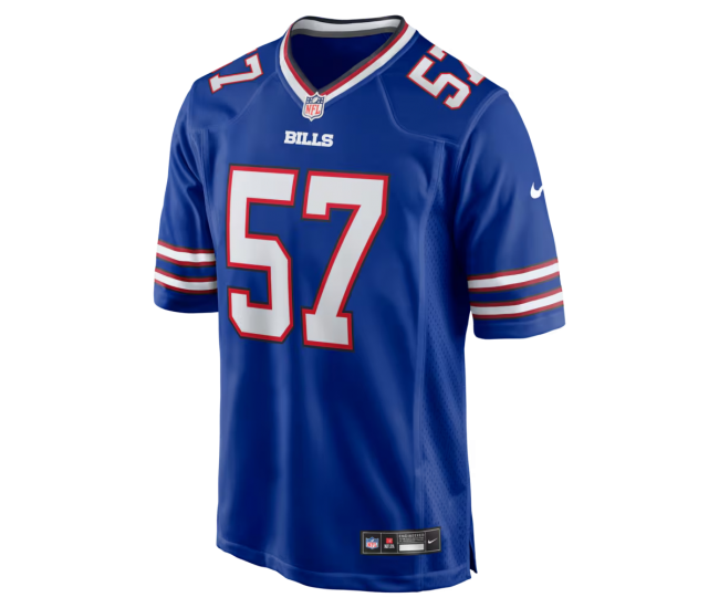 A.J. Epenesa Buffalo Bills Nike Game Player Jersey Royal