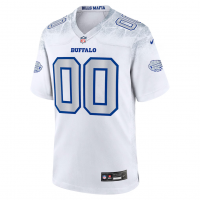 Buffalo Bills Nike 2025 Rivalries Collection Custom Game Jersey White