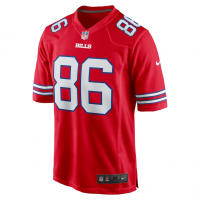Dalton Kincaid Buffalo Bills Nike Alternate Game Jersey Red
