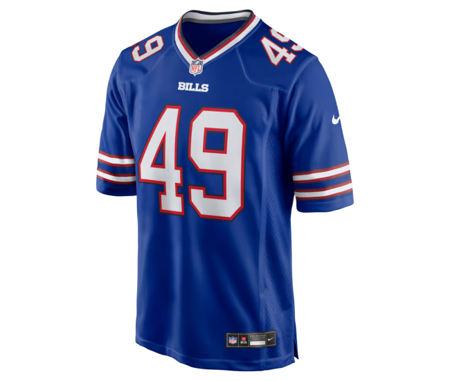 DaShaun White Buffalo Bills Nike Team Game Jersey Royal