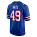 DaShaun White Buffalo Bills Nike Team Game Jersey Royal
