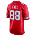 Dawson Knox Buffalo Bills Nike Alternate Game Jersey Red